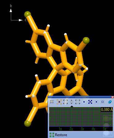 Mouse wheel mode Bond Radii with bond radii maximized