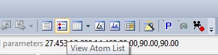 Screenshot with Atom List icon highlighted